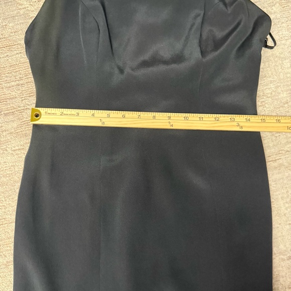 Niteline Bella Roufogali Silk Beaded Strap Black Sleeveless Mini Dress - Picture 10 of 11